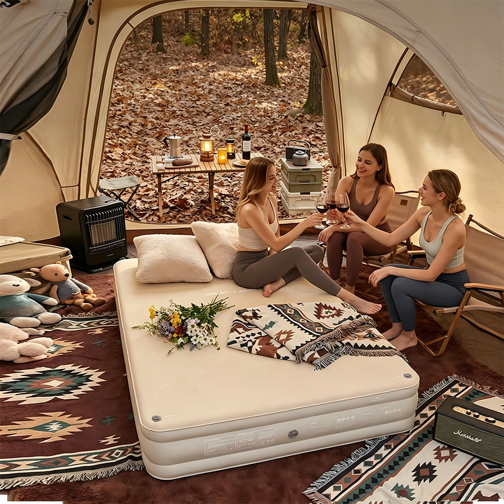 MKCAMP TPU Brushed Cloud Bed Outdoor Inflatable Mattress