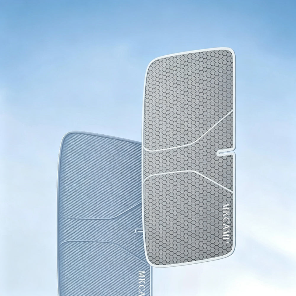 MKCAMP Car Sun Shade Windshield Visor for Auto Cooling