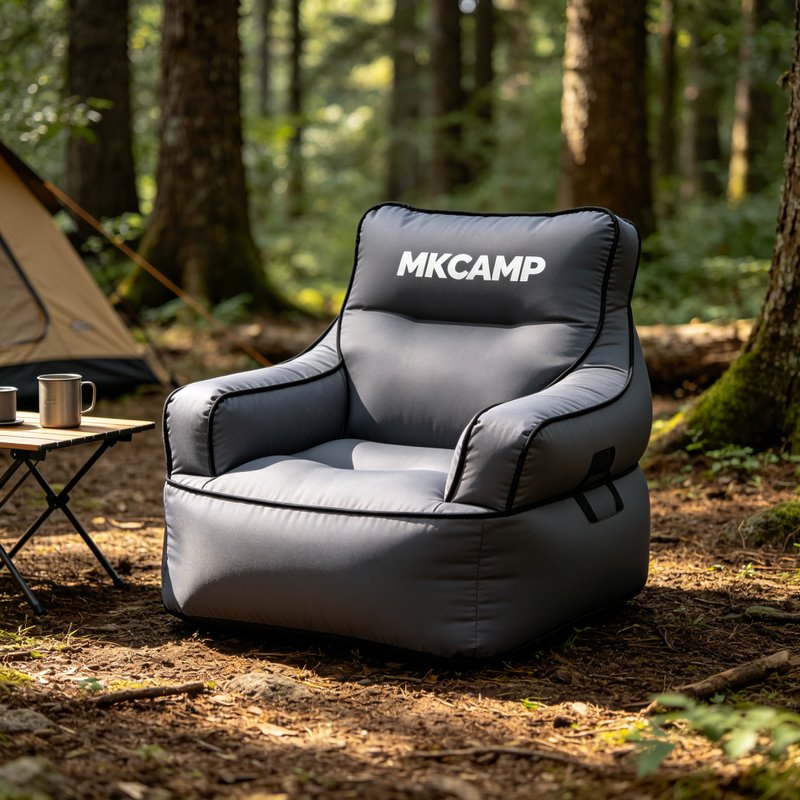 MKCAMP Inflatable Camping Chair Portable Air Seat