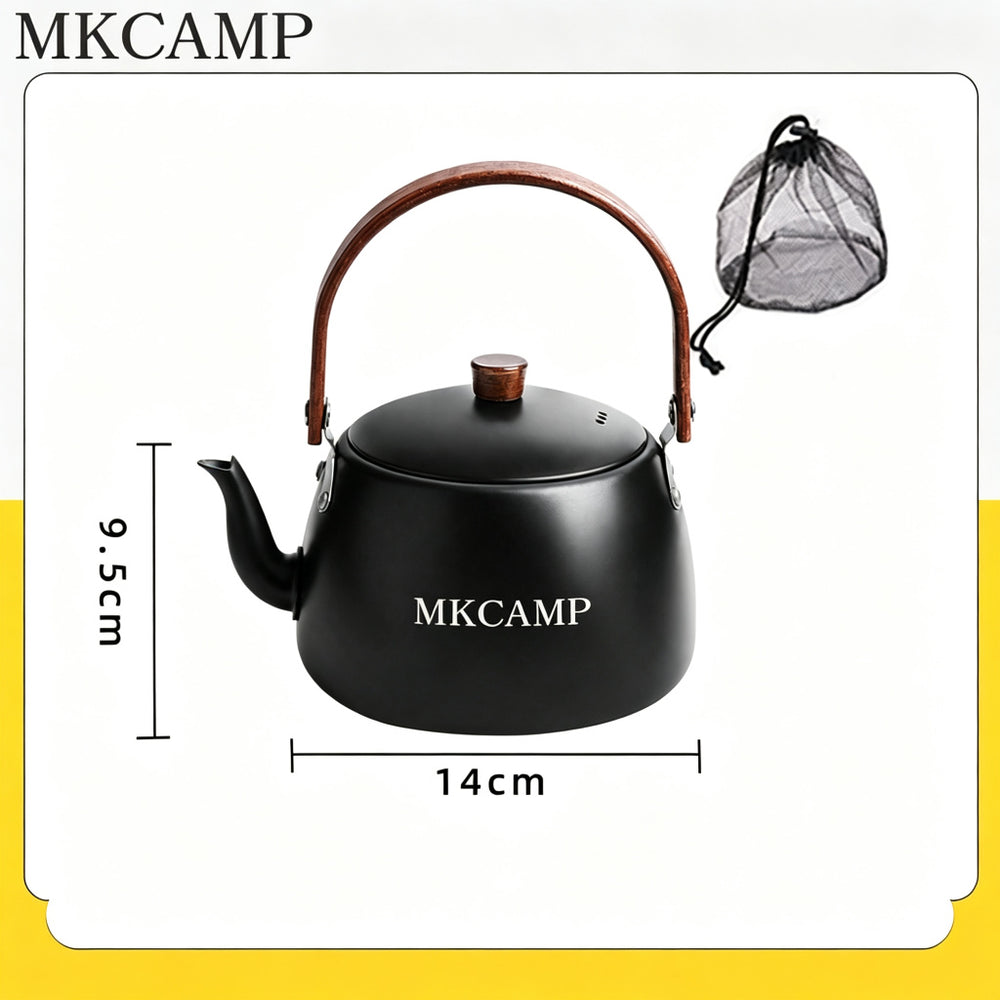MKCAMP Non-Electric Kettle Camping Tea Pot Outdoor