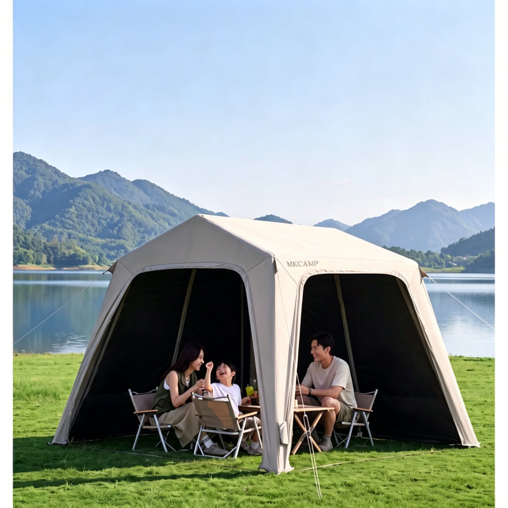 MKCAMP Awning of Synthetic Materials Camping Canopy Shelter