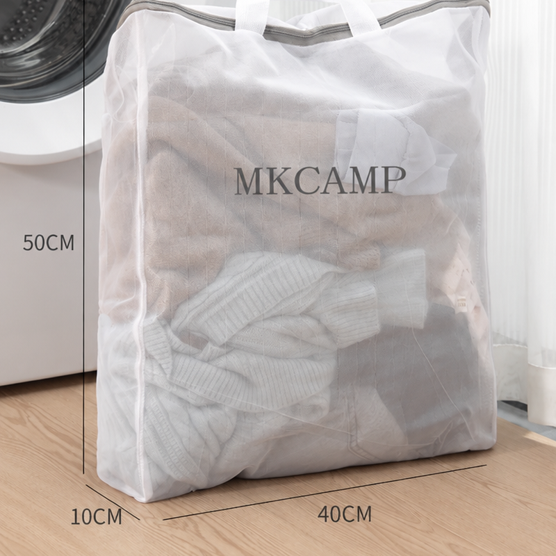 MKCAMP Laundry Bag Mesh Storage Bag for Camping Travel