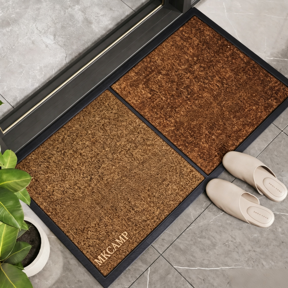 MKCAMP Floor Mat Door Entrance Mat Absorbent Non-Slip
