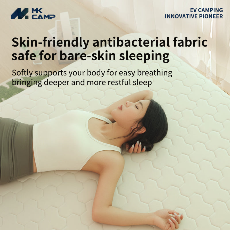 MKCAMP Cloud Space Pro Inflatable Mattress Outdoor Camping Portable Home Use Single/Double TPU Brushed Inflatable Mattress
