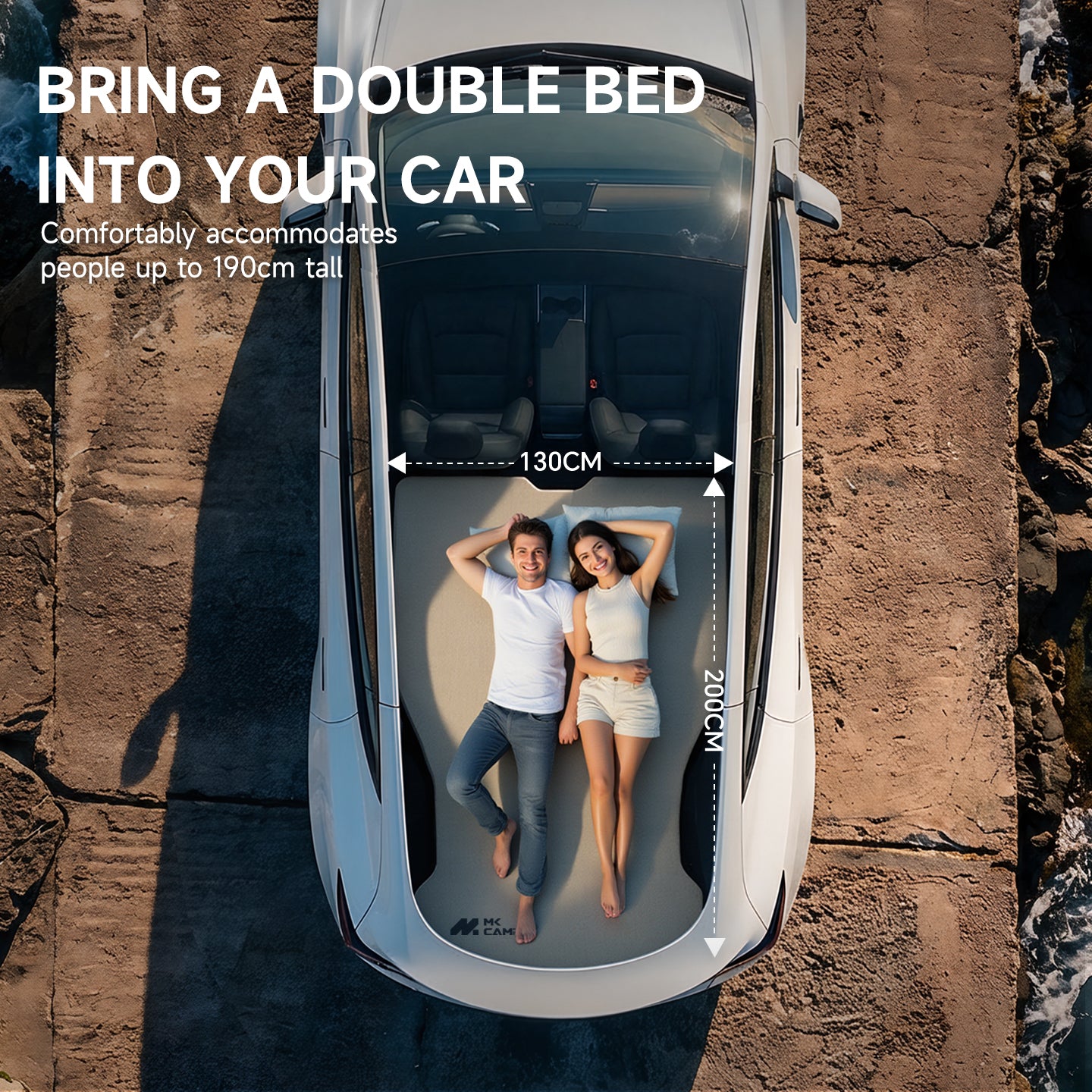Tesla Model Y/X memory foam mattress