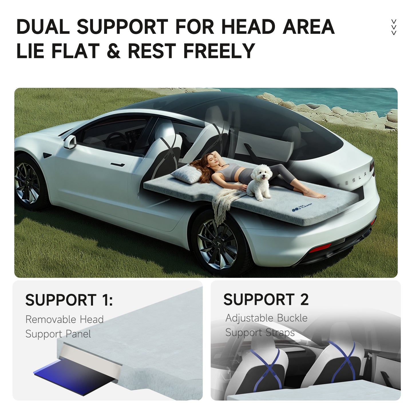 Tesla Model 3 Dedicated Memory Foam Mattress