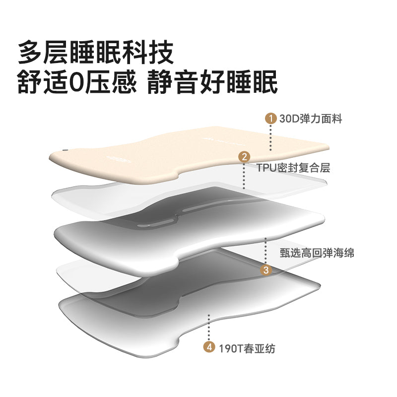 Tesla Model Y self-inflating mattress