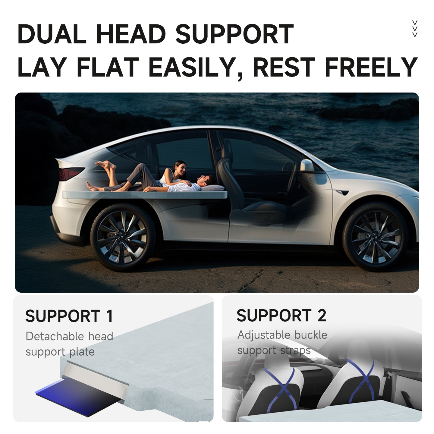 Tesla Model Y/X memory foam mattress