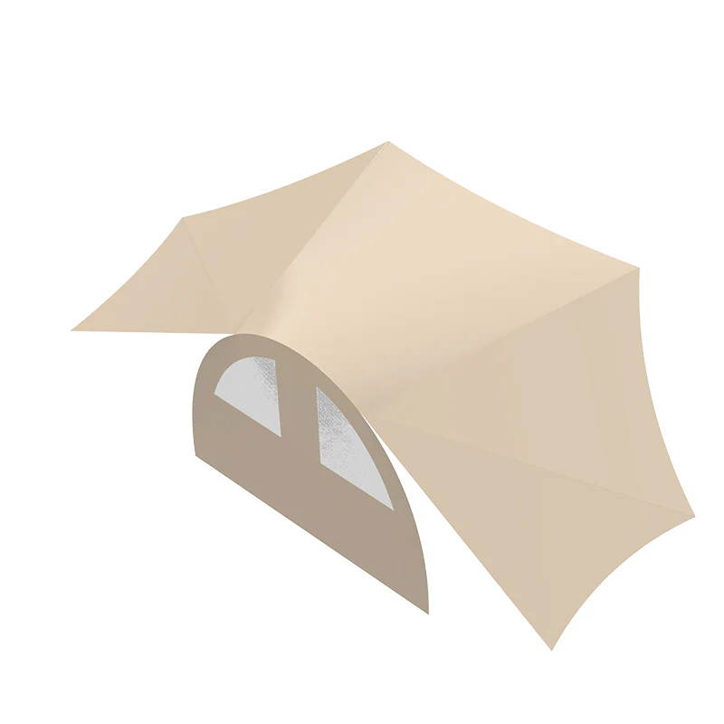 MKCAMP™ Electric Car Tail Double-room Cotton Inflatable Camping Tent SUV Model Y/X/3  Tent