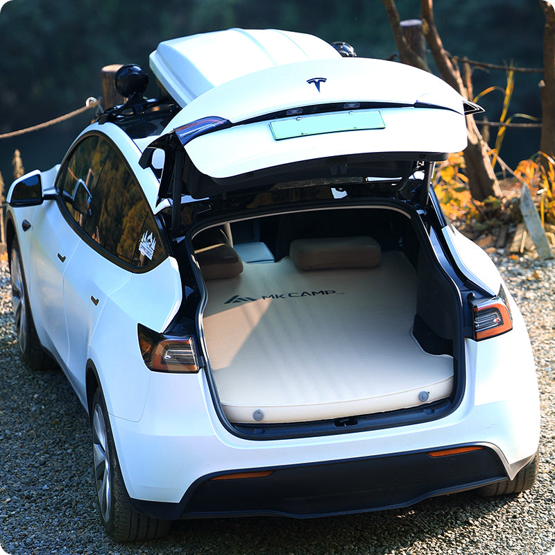 tesla model y camp MKCAMP Anti-slip Comfort Outdoor Camping Model Y/X/3 Mattress And fit – MKCAMP™ official store