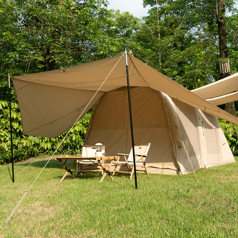 MKCAMP™ Electric Car Tail Double-room Cotton Inflatable Camping Tent SUV Model Y/X/3  Tent