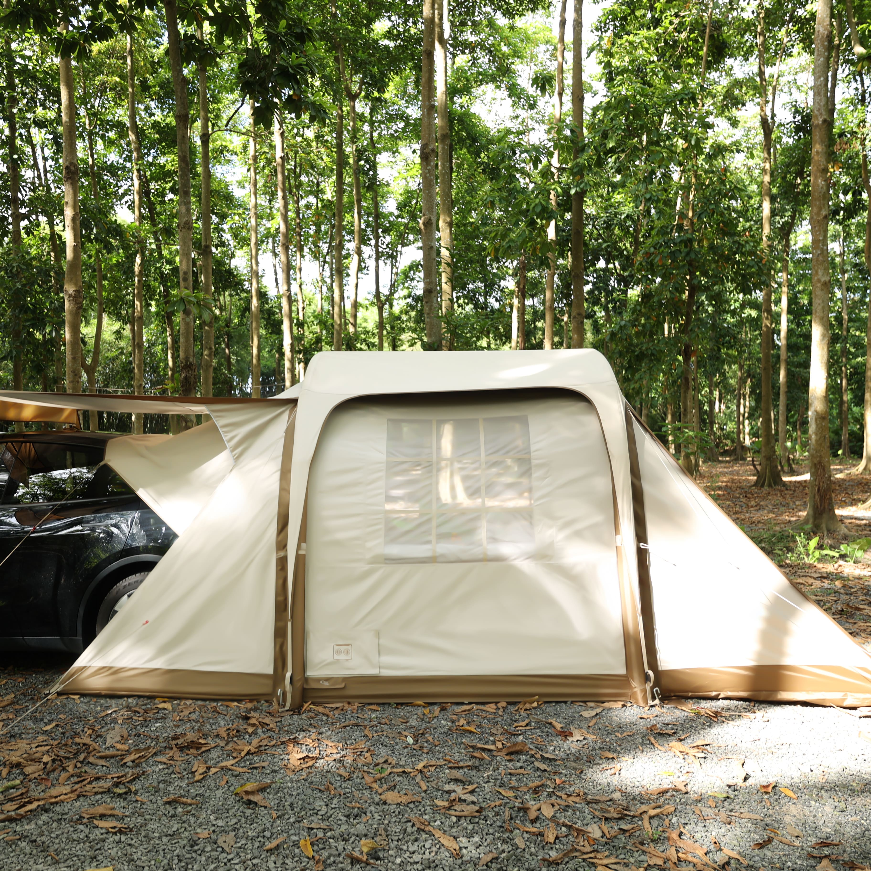 MKCAMP 3rd Gen Upgraded Oxford SUV  Electric Car  Model X/Y/3/S Tent Car Back Camping Tent